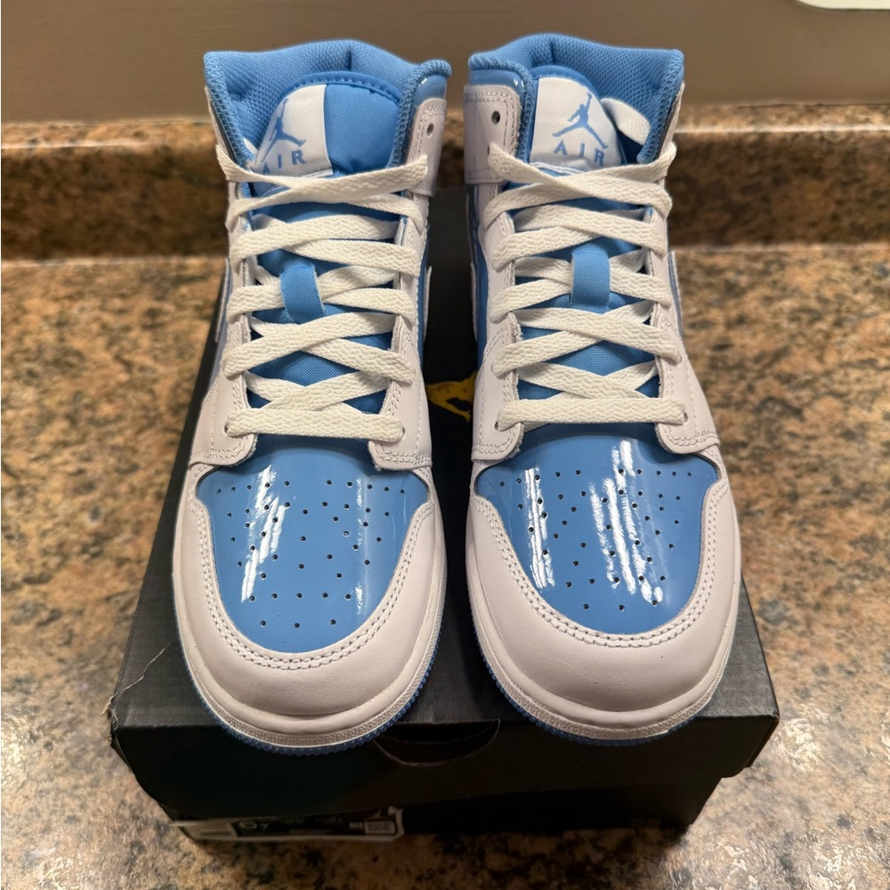 Jordan Mid blue and white brand new
